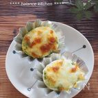 【お弁当おかず】ゆで卵のいそべチーズ焼き