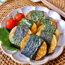 おうち居酒屋♪めちゃ旨！『ほくほく☆長芋の海苔巻きステーキ』