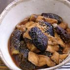 なすと油揚げの煮物