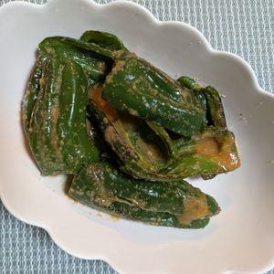 ゆきちんの作ってみた!投稿(作り置きに！無限ピーマンの絶品たらこダレ)