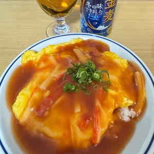 Tsuneaki Okadaの作ってみた!投稿(やさしい甘酸っぱさ♪【ふわとろ玉子丼】)