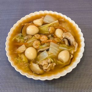 𝔂𝓾𝓶𝓲🍓の作ってみた!投稿(あんが美味しい！ご飯に乗せたい♡野菜たっぷり八宝菜)