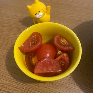 1345910の作ってみた!投稿(【絶品！トマトだけのトマトサラダ2025】今年も大ヒット♡︎)