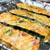 【ズッキーニピザ】人気の焼くまで3分シリーズ♪