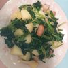 milkの作ってみた!投稿(ほうれん草たっぷり《ガリバタ♡ジャーマンポテト》)