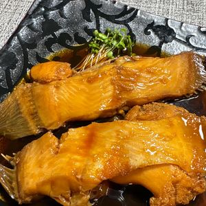 楽ラク手抜キッチン🐶🐾の作ってみた!投稿(調味料2つで絶品！魚の煮つけ)