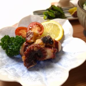とのちゃまの作ってみた!投稿(居酒屋風♡タコのめんつゆ唐揚げ【#おつまみ#揚げない】)