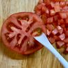 やわらかホタテのソテー【フレッシュトマトソース】（介護食）の工程3