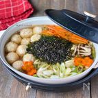 あっさりおいしい♪鶏だんご鍋