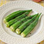 バターでじゅわ旨【オクラのバターソテー】