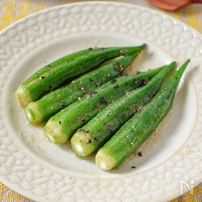 バターでじゅわ旨【オクラのバターソテー】