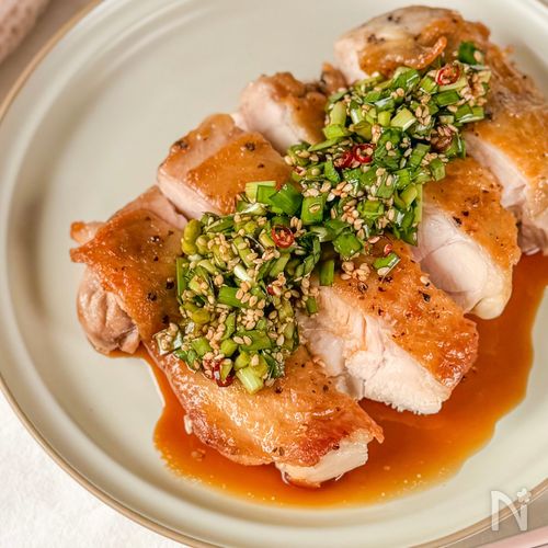 忙しい日はこれに決まり!ご飯が止まらない✨【ニラダレチキン】