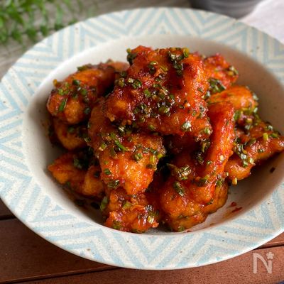 ご飯との相性抜群！お酒もすすむ「やわらか鶏チリ」