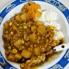 ゆみの作ってみた!投稿(野菜を食べよう!大根と挽き肉の和風カレー)