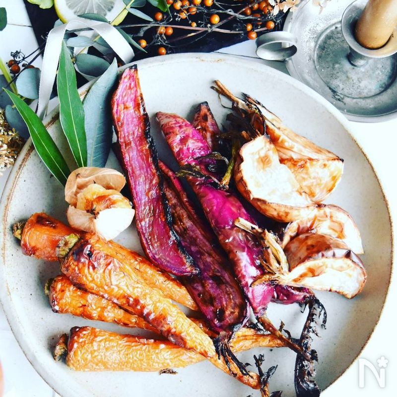 根菜のロースト レシピ