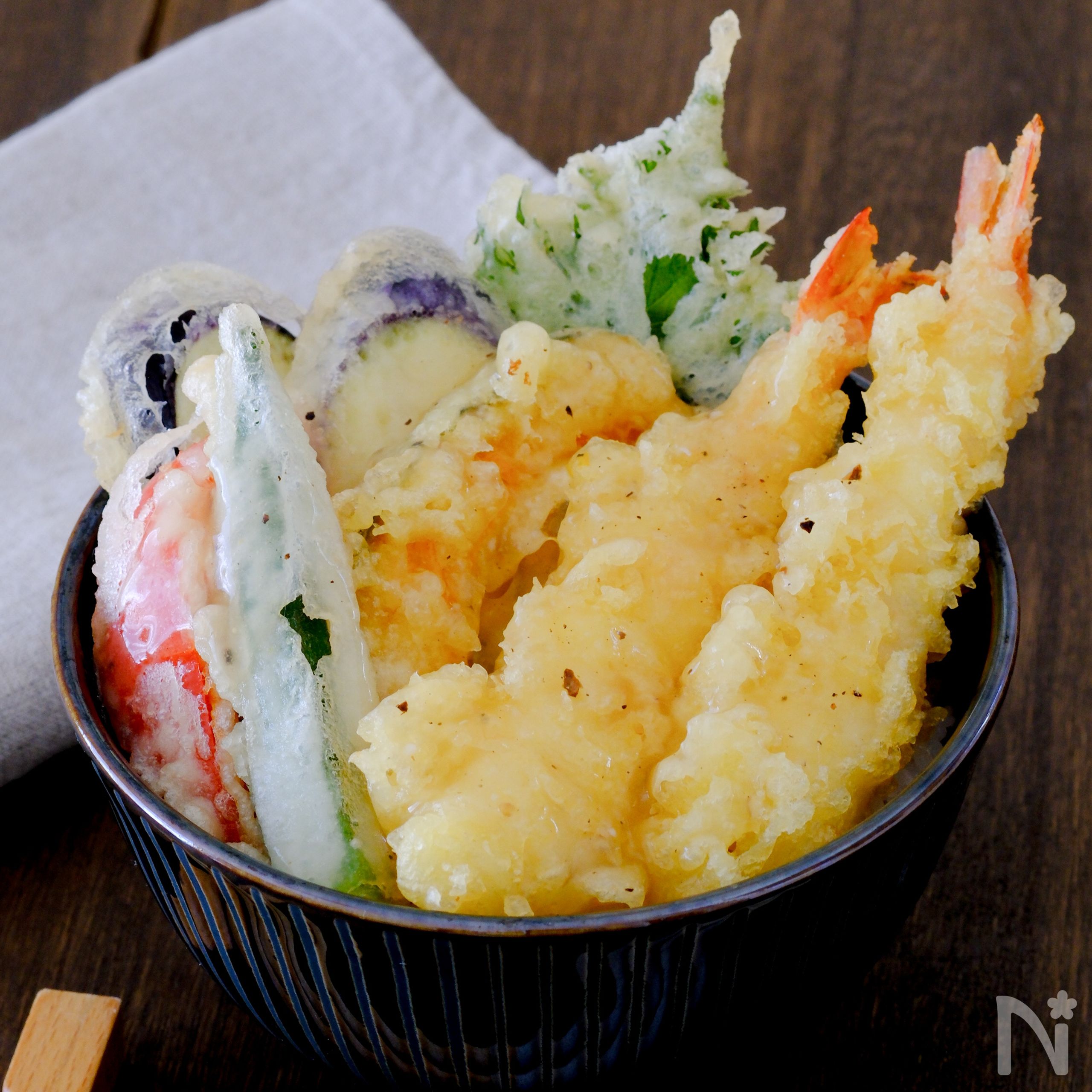 にんにくが食欲そそる【白だしの天丼たれ】 | レシピサイトNadia