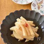 大根のにんにく醤油漬け【作り置き】