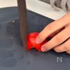 10分で完成!コリ!じゅわ!【トマたま丼】の工程1