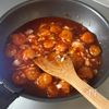 マチ中華の味♪とろふわエビチリ卵丼の工程4