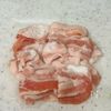 レンジで簡単！豚こま味噌バターのとろとろなすドッグの工程1