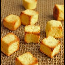 さつまいもで♪ひとくちサイズの四角いスイートポテト