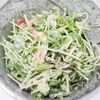 【豆苗とかにかまの塩昆布サラダ】５分で出来る簡単副菜の工程2