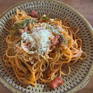 ponnsukeの作ってみた!投稿(洋食屋さんの基本ナポリタン)