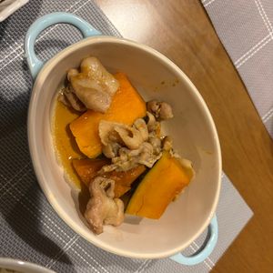 きりみちゃんの作ってみた!投稿(【豚バラとかぼちゃの煮物】ほっこりおいしい簡単和食♪)