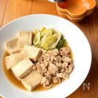 ほっこり和食♡我が家の肉豆腐