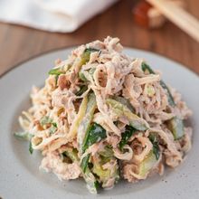 ぽりぽりハマる！【切り干し大根のごまマヨサラダ】