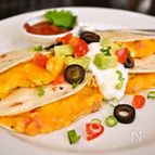 【ブレックファスト ケサディア】Tex-Mexで朝ごはん