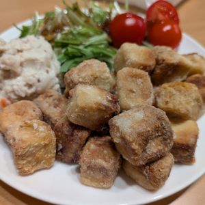 はなの作ってみた!投稿(漬け込み不要！揚げ焼き！コスパ最高♡高野豆腐のヘルシー唐揚げ)