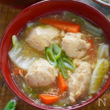 生姜でぽかぽか ぷりぷり鶏つみれの中華風かきたま汁 By 今日のおうちごはん レシピサイト Nadia ナディア プロの料理家のおいしい レシピ