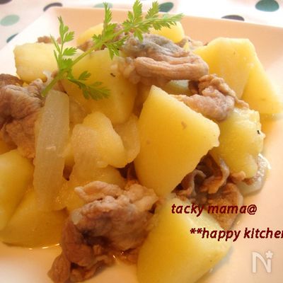 日持ちする常備おかずその④メイン編【塩肉じゃが】