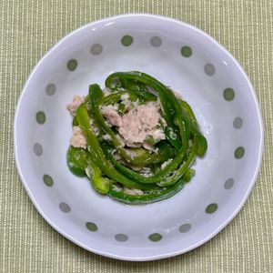 キャピタンの作ってみた!投稿(レンジで5分！【ピーマンとツナのレモンマリネ】さっぱり美味♩)