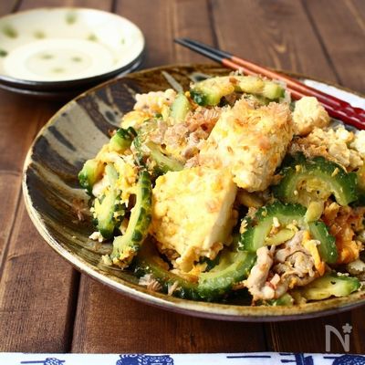 夏の定番 * わが家のゴーヤーチャンプルー