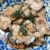 週一だけは頑張ります💦の作ってみた!投稿(この柔らかさ衝撃的♪鶏むね肉de大葉タレの油淋鶏)
