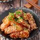 長芋のスティックごま照り炒め
