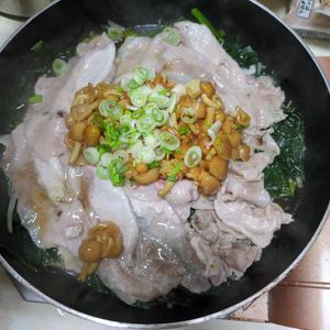 みさみさ19810の作ってみた!投稿(胃にやさしい♡蒸し野菜と豚肉の和風とろみがけ)