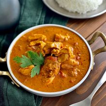 レンジでバターチキンカレー