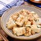 ピリッと美味しい♪『豆腐の肉みそ大葉炒め』