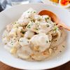 『鶏むね肉とマッシュルームのクリーム煮』牛乳で☆お手軽洋食♪