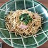 ゆの作ってみた!投稿(【5分で最強焼きそば】ツナと塩昆布焼きそば)