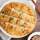 カリモチ！冷凍えびとたっぷり野菜のチヂミ