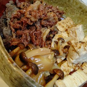 そらまめの作ってみた!投稿(【すき焼き風肉豆腐】甘めの味付けがおいしい♡)