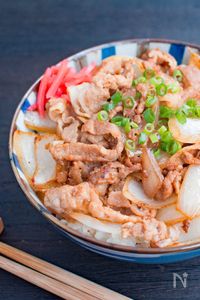 ご飯に合う◎豚ばら薄切り肉の味噌漬け焼き