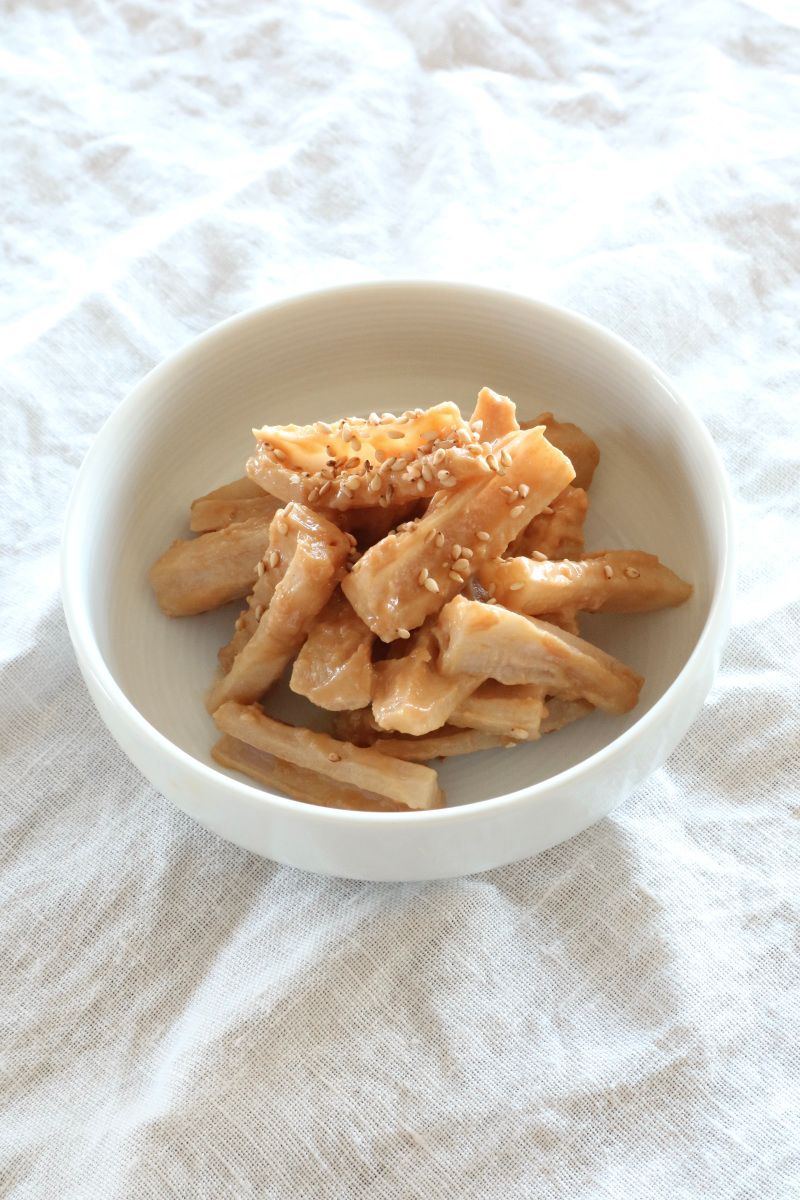 ごはんに合う！濃厚ゴマれんこん | レシピサイトNadia