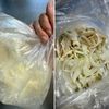 ちくわと玉ねぎのかき揚げ【揚げない天ぷら】の工程2