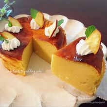 【さつまいもプリンケーキ】ミキサーで混ぜて！焼くだけ！