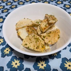 ななちゃんの作ってみた!投稿(うますぎる！長芋の青のりバター醤油焼き)